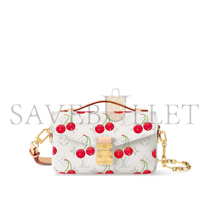 LOUIS VUITTON MURAKAMI LV X TM POCHETTE MÉTIS EAST WEST M14231 (21.5*13.5*6cm) 